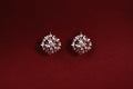 Snowball Flower Earrings