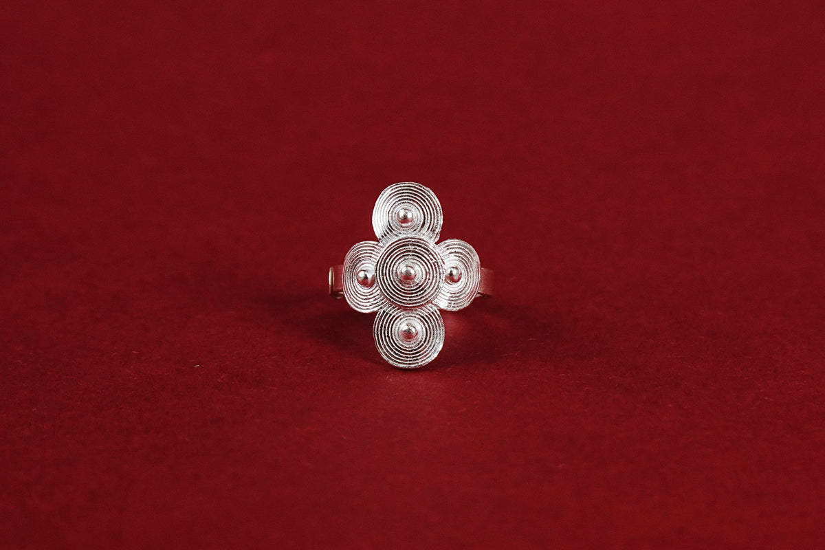 Five Swirl Ring